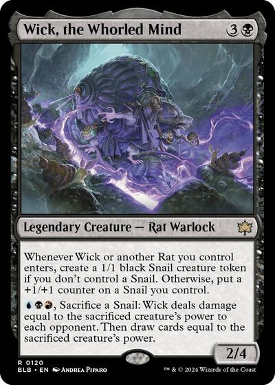 Wick, the Whorled Mind (Bloomburrow) Near Mint