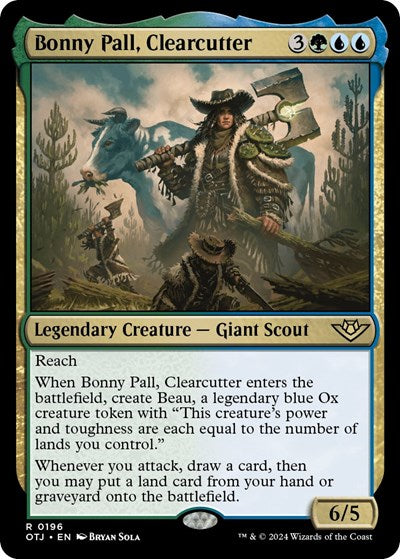 Bonny Pall, Clearcutter (Outlaws of Thunder Junction) Light Play Foil