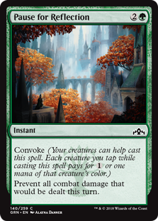 Pause for Reflection (Guilds of Ravnica) Near Mint Foil