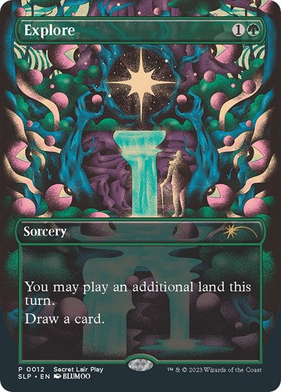 Explore (Secret Lair Showdown) Near Mint Foil