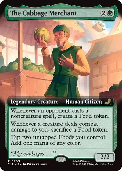 The Cabbage Merchant (Extended Art) (Avatar: The Last Airbender: Eternal-Legal) Near Mint Foil