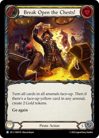 Break Open The Chests (Yellow) (Compendium of Rathe) Near Mint Foil