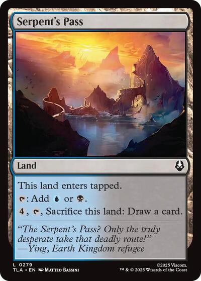 Serpent's Pass (Avatar: The Last Airbender) Near Mint Foil