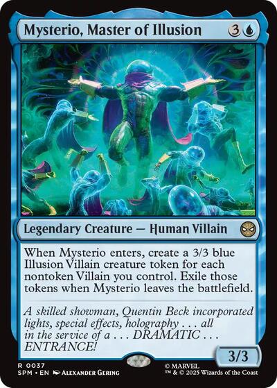 Mysterio, Master of Illusion (Marvel's Spider-Man) Near Mint Foil