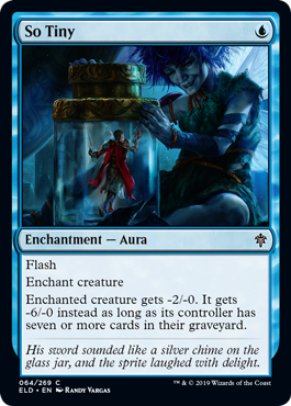 So Tiny (Throne of Eldraine) Near Mint Foil
