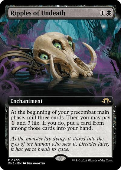 Ripples of Undeath (Extended Art) (Modern Horizons 3) Near Mint