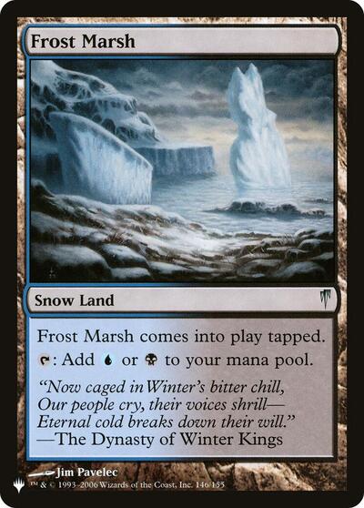 Frost Marsh (The List) Near Mint