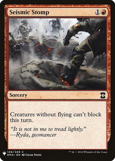 Seismic Stomp (Mystery Booster) Near Mint