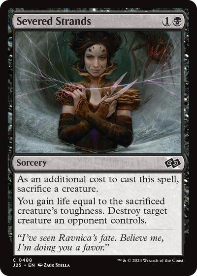 Severed Strands (Foundations Jumpstart) Near Mint