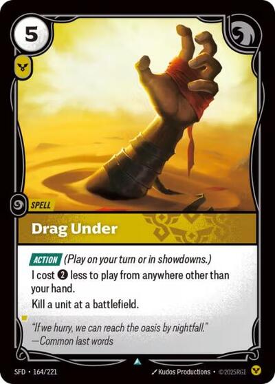 Drag Under (Spiritforged) Near Mint