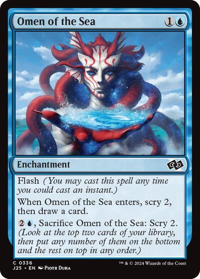 Omen of the Sea (Foundations Jumpstart) Near Mint