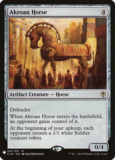 Akroan Horse (Mystery Booster) Near Mint