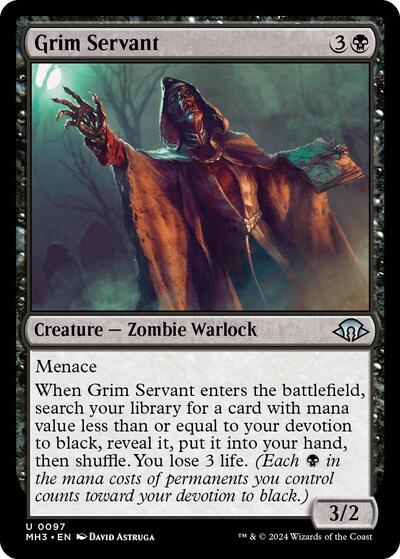 Grim Servant (Modern Horizons 3) Near Mint Foil