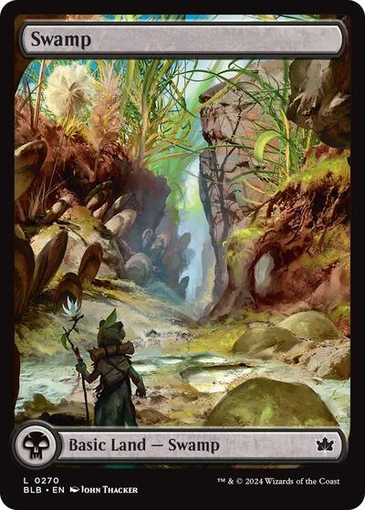 Swamp (0270) (Bloomburrow) Near Mint Foil