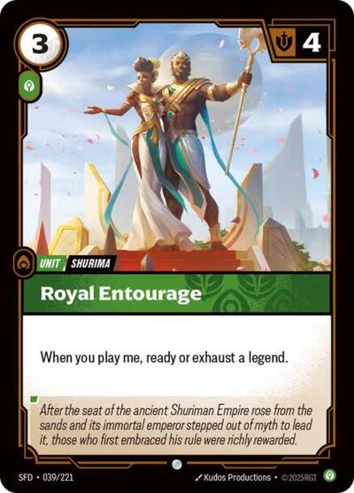 Royal Entourage (Spiritforged) Near Mint