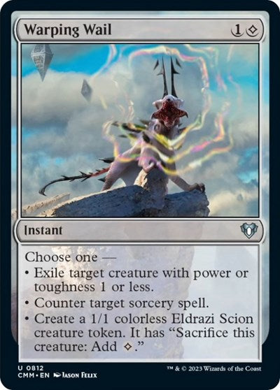 Warping Wail (Commander Masters) Near Mint