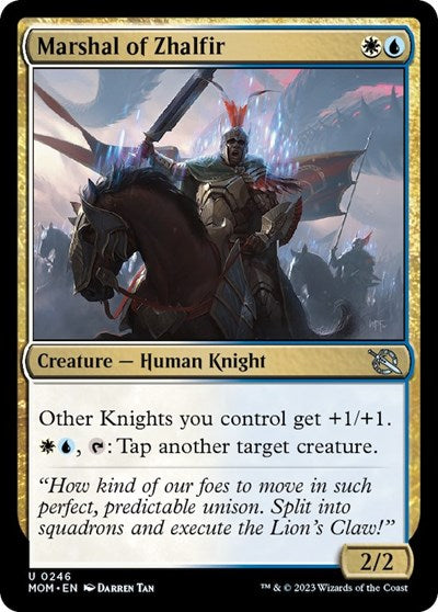 Marshal of Zhalfir (March of the Machine) Light Play Foil