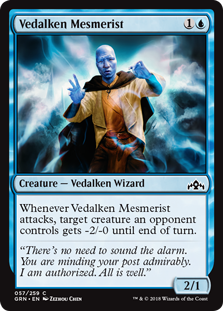 Vedalken Mesmerist (Guilds of Ravnica) Near Mint Foil