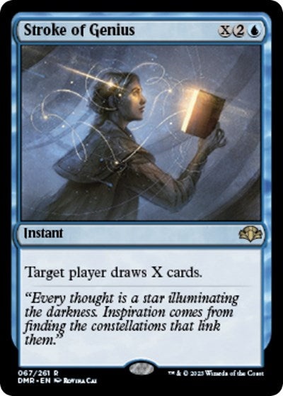 Stroke of Genius (Dominaria Remastered) Near Mint