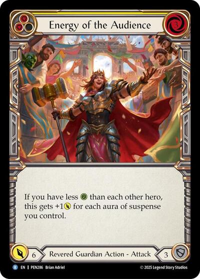 Energy Of The Audience (Yellow) (Compendium of Rathe) Near Mint Foil