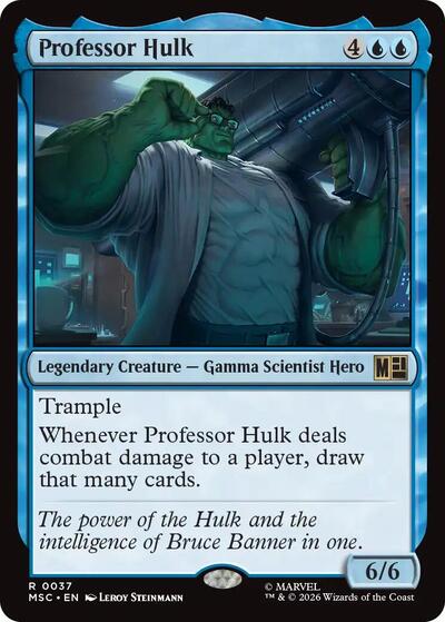 Professor Hulk (Commander: Marvel Super Heroes) Near Mint