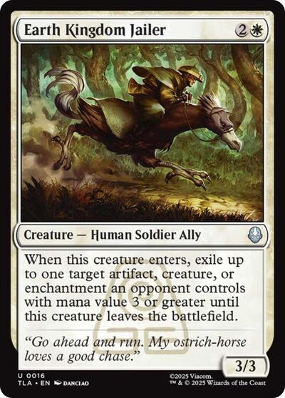 Earth Kingdom Jailer (Avatar: The Last Airbender) Near Mint Foil