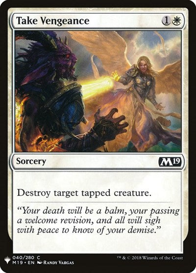 Take Vengeance (Mystery Booster) Near Mint