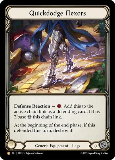 Quickdodge Flexors (Compendium of Rathe) Near Mint