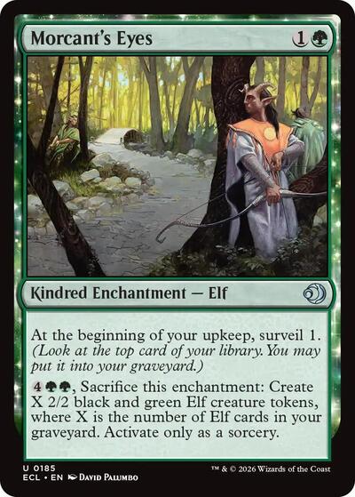 Morcant's Eyes (Lorwyn Eclipsed) Near Mint Foil