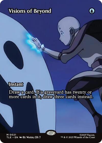 Visions of Beyond (Borderless) (Avatar: The Last Airbender: Eternal-Legal) Near Mint Foil