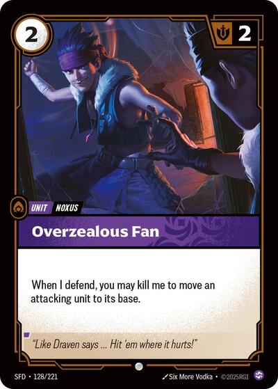 Overzealous Fan (Spiritforged) Near Mint