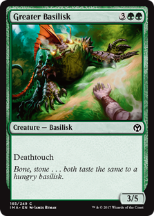 Greater Basilisk (Iconic Masters) Near Mint Foil