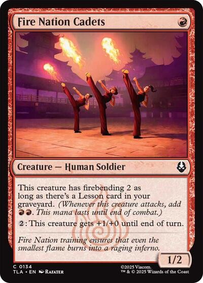 Fire Nation Cadets (Avatar: The Last Airbender) Near Mint