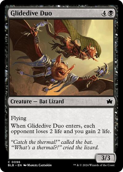 Glidedive Duo (Bloomburrow) Near Mint