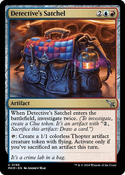 Detective's Satchel (Murders at Karlov Manor) Near Mint
