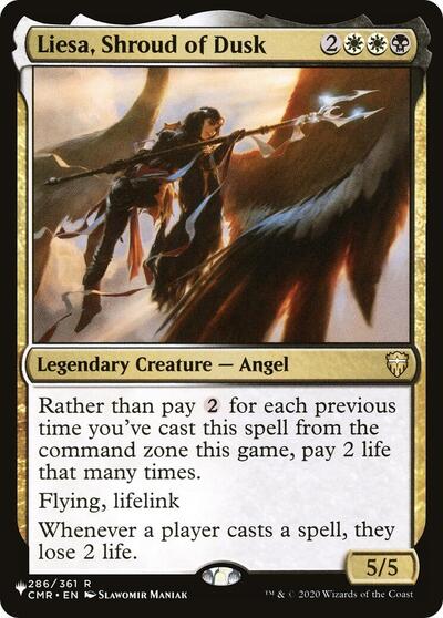 Liesa, Shroud of Dusk (The List) Near Mint