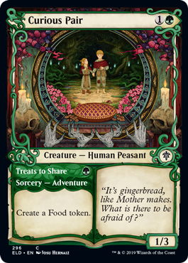 Curious Pair (Showcase) (Throne of Eldraine) Near Mint