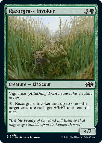 Razorgrass Invoker (Foundations Jumpstart) Near Mint