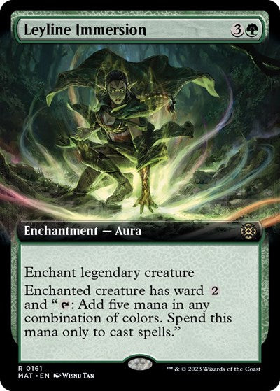 Leyline Immersion (Extended Art) (March of the Machine: The Aftermath) Near Mint