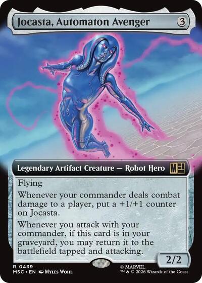 Jocasta, Automaton Avenger (Extended Art) (Commander: Marvel Super Heroes) Near Mint