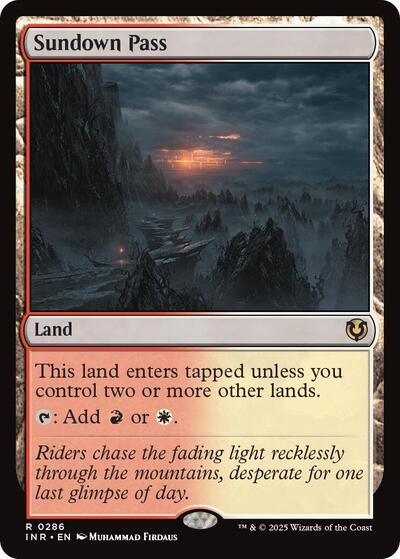 Sundown Pass (Innistrad Remastered) Near Mint Foil