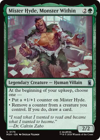 Mister Hyde, Monster Within (Marvel Super Heroes) Near Mint