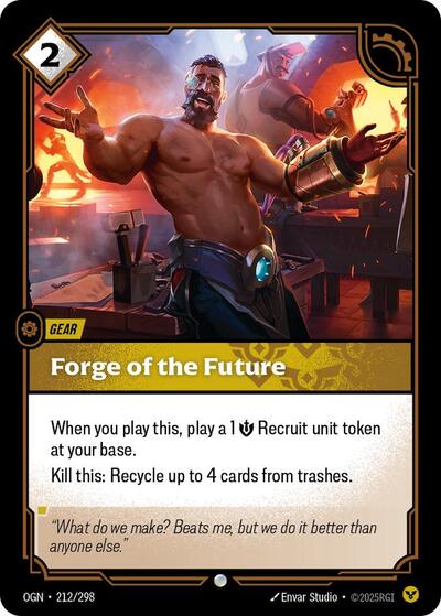 Forge of the Future (Origins) Near Mint Foil