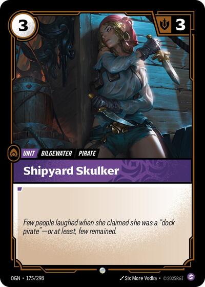 Shipyard Skulker (Origins) Near Mint Foil