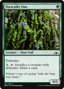 Portcullis Vine (Guilds of Ravnica) Near Mint Foil