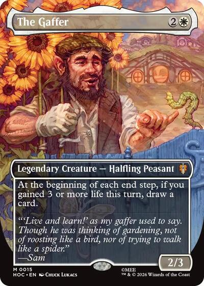 The Gaffer (Borderless) (The Hobbit: Eternal-Legal) Near Mint Foil