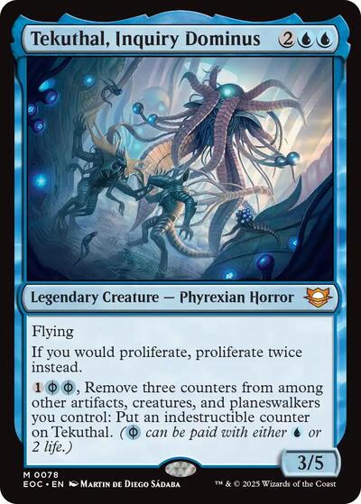 Tekuthal, Inquiry Dominus (Commander: Edge of Eternities) Near Mint