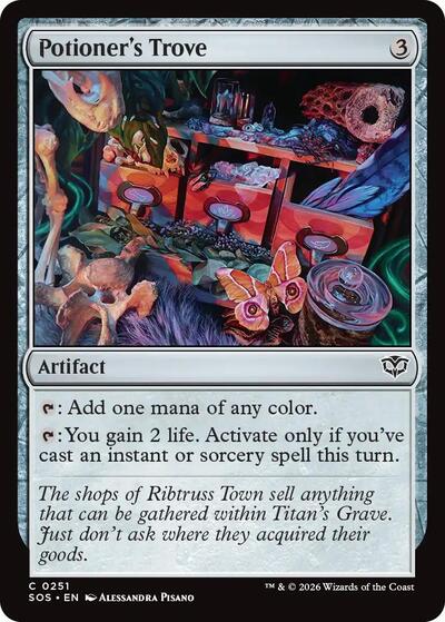 Potioner's Trove (Secrets of Strixhaven) Near Mint Foil