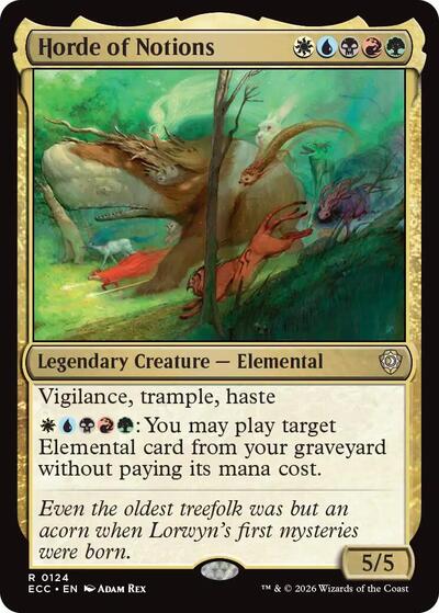Horde of Notions (Commander: Lorwyn Eclipsed) Near Mint