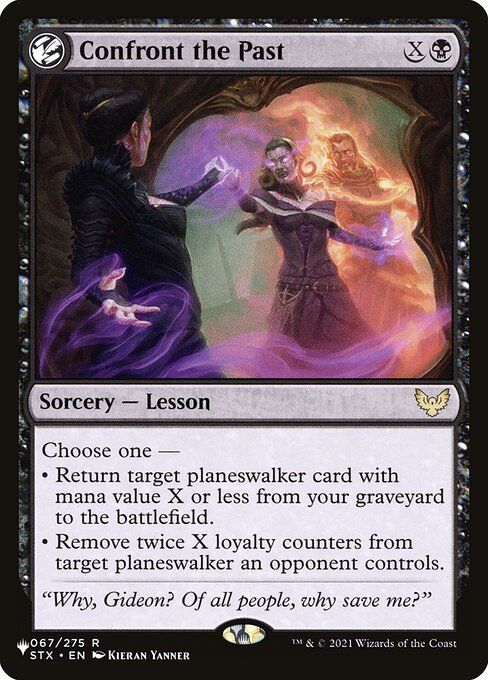 Confront the Past (The List) Near Mint